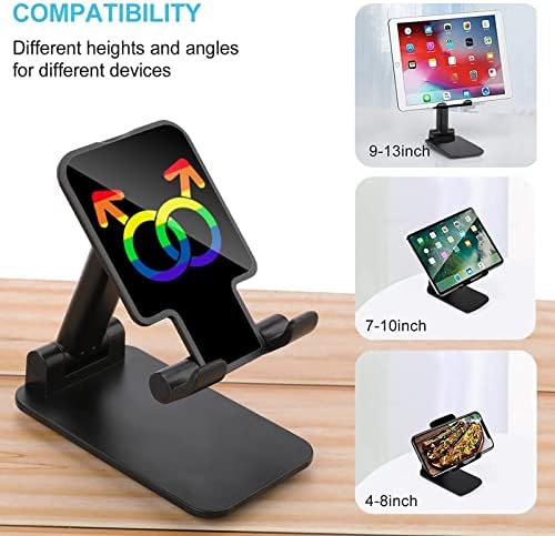 Gay Love LGBT print mobitela Stand kompatibilan sa tabletima iPhone prekidača Sklopivi podesivi nosač mobitela