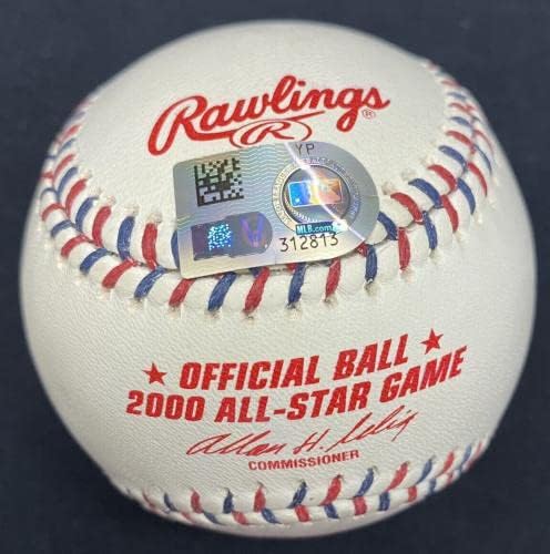 Derek Jeter 00 ASG MVP potpisao 2000 All Star Game logo Baseball MLB Holo - AUTOGREM BASEBALLS