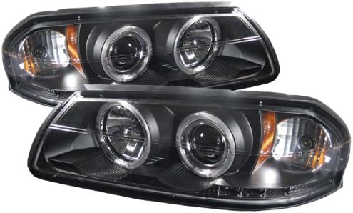 Spyder Auto Chevy Impala halogena LED projektor prednja svjetla Crna