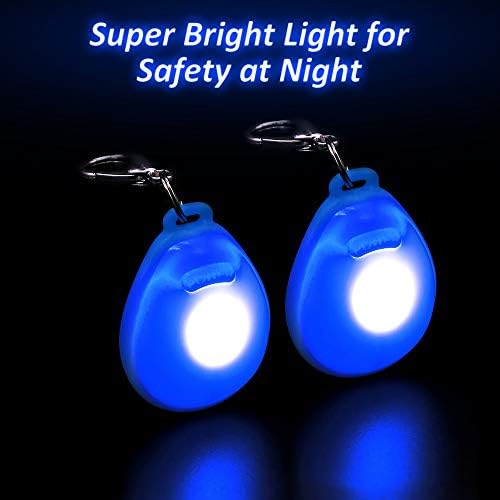Higo LED dog tag užaren svjetlo ovratniku za noćno hodanje, osvijetlite privjesak za pse za vaše pse za vaše vidljivost i sigurnost