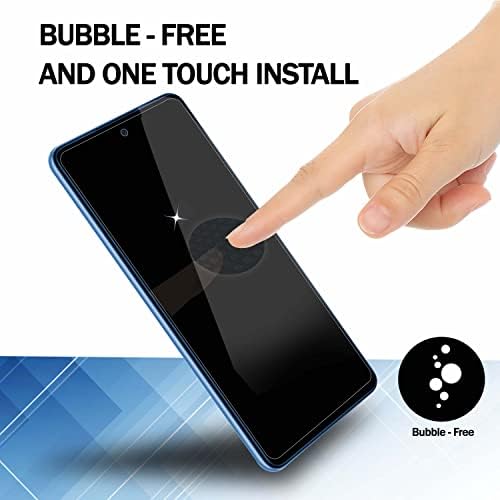 Rkinc zaštitnik ekrana [4-pakovanje] za Samsung Galaxy A52 4g 5g / a52s 5G, Zaštita ekrana od kaljenog stakla, 0,33 mm [Doživotna