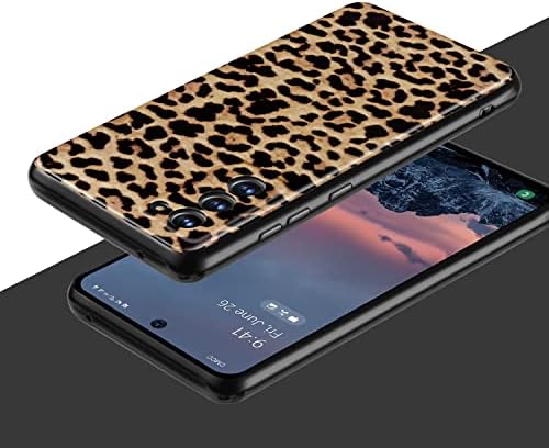 E segoi Samsung Galaxy S20 FE, Leopard Ispis Zaštitni Galaxy S20FE Kućišta, Soft ShockOff TPU Cheetah Cover za Samsung Galaxy S20