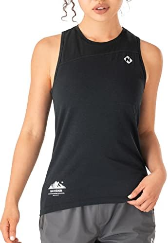 Naviskin ženske košulje za vježbanje aktivni vrhovi rezervoara koji trče na otvorenom bez rukava bez rukava