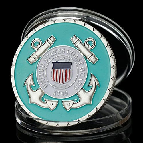 Srebrna lubanja uzorka američka vojna kovanica odjela za država mornarička obalna stražara suvenir Kolekcionarni poklon prigodni kovanica