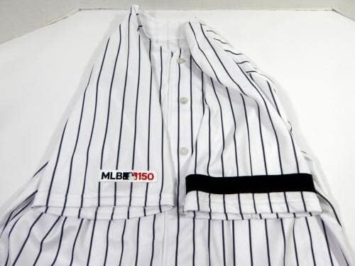 2019 New York Yankees Luis Severino 40 Igra Izdana bijela Jersey 150 Patch - Igra Polovni MLB dresovi