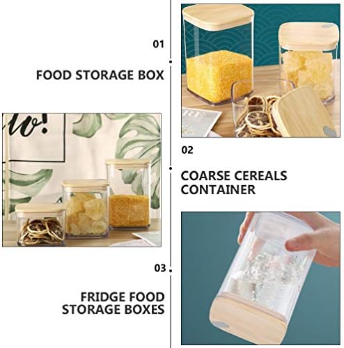 Doitool stakleni kontejneri za užinu hermetički zatvoreni kontejneri za skladištenje hrane sa poklopcima, prozirna zatvorena kutija