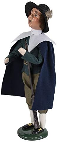 Byers 'Choice Hollgrim Man Cariler Figurica iz Zbirka Dan zahvalnosti 5012c