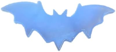 YCLIN Halloween Bat rezbare Ornament Blue Chalcedony Bat Rezbari prirodni kristal Dragi kamen plavi agat jade jasper ručno izrezbareni
