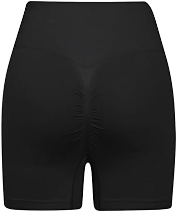 Bikerske kratke hlače Žene High Shares Scrts Scrich Butt Butt Dizalice Stretch Comfy Casual Hotsa Tenis Trke