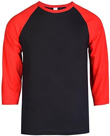 Muška bajbol košulja 3/4 rukava - pamučne majice u casual dresu Tee Raglan