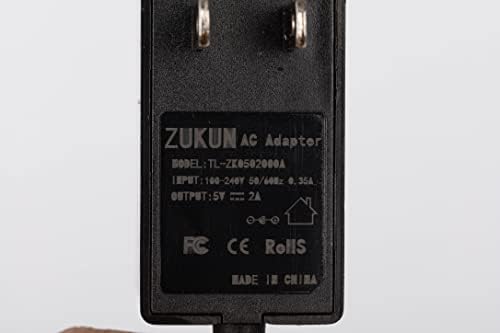 Zukun 9V 1a AC adapter punjač regulisani kabl za napajanje za LED traku, CCTV kamera, Bt zvučnik, GPS, Web kamera, ruter