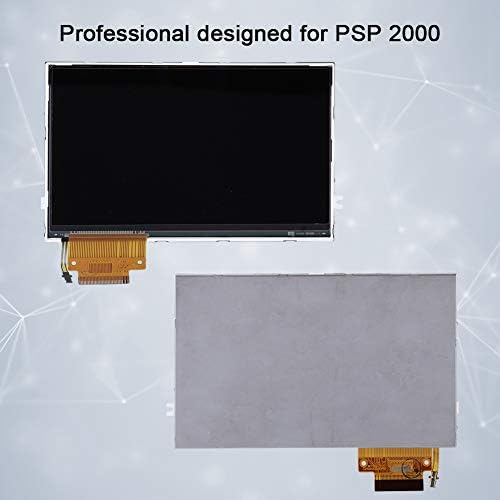 Yosoo Health Gear LCD zaslon za PSP, LCD pozadinsko osvjetljenje konzole LCD ekran, zamjenski LCD ekran za PSP 2000 2001 2002 2003