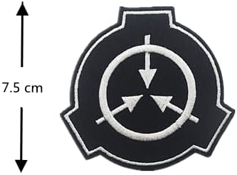 Zygzcj 2 komada SCP Fondacija Logo Posebni postupci za zadržavanje Fondacija Logo Vojna taktička moralna vez zakrpa i petlje Applique