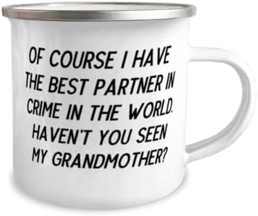 Baka za baku, naravno da imam najboljeg partnera u kriminalu u šalicu za bak od bake 12oz, od unučadi