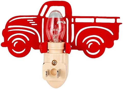CTW Home Kolekcija crveno noćno svjetlo za kamione 5,25 inča x 2,5 inča