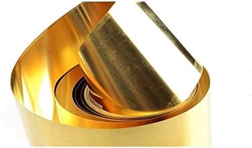 Z stvoriti dizajn mesing ploča H62 tanak lim ploča u mesing bakar lim za obradu metala, Debljina: 0. 2 mm Dužina: 5m, Širina: 30mm