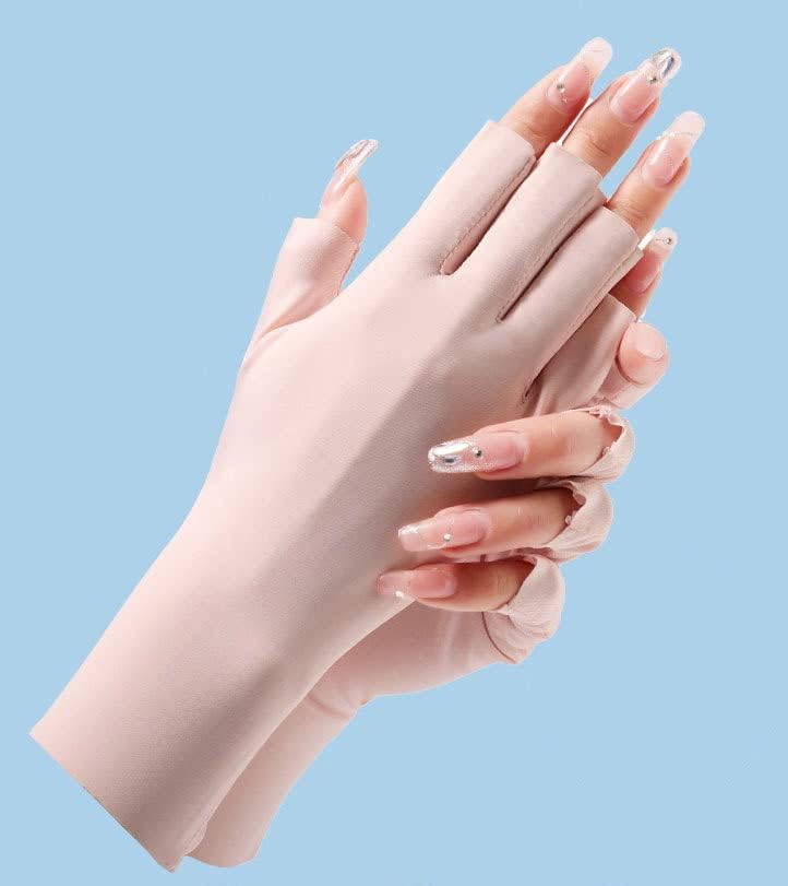 Utaly ženske rukavice bez prstiju bez prstiju neklizajuće UV zaštitne rukavice za vožnju ljetne vanjske rukavice za žene djevojke