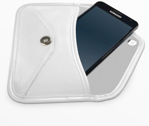 Kućište Boxwave kompatibilan sa Huawei P Smart 2020 - Elite kožnom messenger torbicom, sintetičkim kožnim poklopcem za kovertu koverte