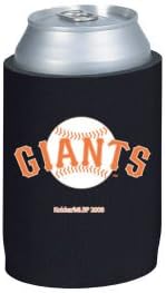 MLB San Francisco Giants Can Crna Sportska ventilatora Hladni napitak Koozies, Boja tima, jedna veličina