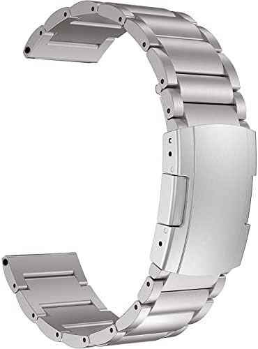 Maktech Titanium BAND, 20 mm Malena narukvica od jedne komada za Samsung Galaxy Watch 3 41mm, Huawei Gledaj 2 / GT 2 42mm / GT 3 42mm,