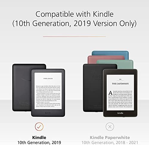 za 6 Kindle 10. generacije 2019. izdat slučaj ，sa automatskim buđenjem/spavanjem（neće odgovarati Kindle Paperwhite ili Kindle Oasis）