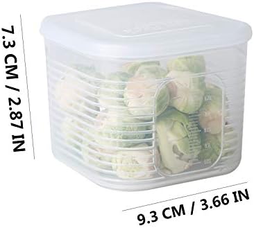 Veličine zamrzivač torbe Bulk frižider kriške bijeli luk svježe čuvanje voća povrća kutija zelena i kuhinja,trpezarijski Bar Stand
