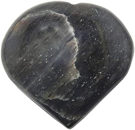 Satenski kristali plavi aventurin srčani ljubavni obim Kristalni kamen 2,75-3,0 inča