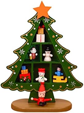 Ukrasi Desktop Drveni božićni ukras Božićno drvce Kućni dekor Bulk Božićni ukras